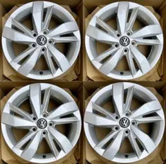 VW ゴルフ8 純正 17インチ アルミホイール 4本セット 美品 #A22H