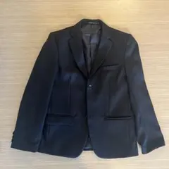 【155㎝ 5点セット】卒業式 男の子スーツ 黒