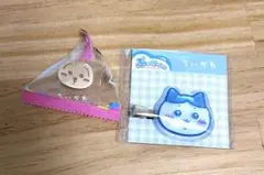 ★新品★ちいかわ ぷっくりったいヘアクリップ(ハチワレ)と うさぎクリップ