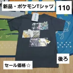 ポケモン　Tシャツ　110　新品　メガカイリュー　メガルカリオ　キャラクターのサムネイル