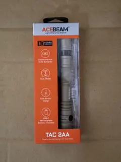 ACEBEAM TAC 2AA LED ハンディライト 本体のサムネイル