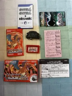 ポケモン30周年記念品 ファイアレッド 特別版 - メルカリ
