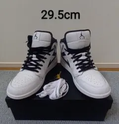 JORDAN1 white × black　29.5cm