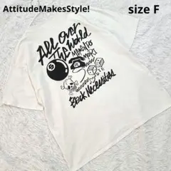 AttitudeMakesStyleSPINNSスピンズTシャツバックプリントのサムネイル
