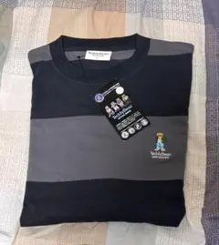 新品 TeddyBear ボーダー 長袖Tシャツ Lサイズ