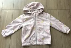 【H&M】ベビージャージブルゾン 花柄 100cm