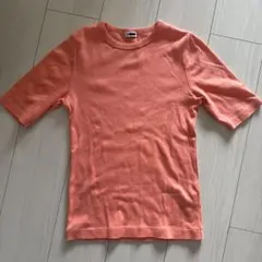 H 半袖 Tシャツ コーラルピンクのサムネイル