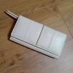 Maison Margiela メゾンマルジェラ 長財布 ホワイト レザー - メルカリ
