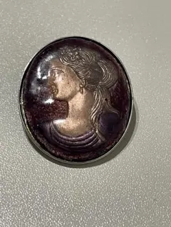 ヴィンテージ カメオブローチ