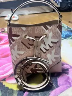 MICHAEL KORS ロゴプリント ショルダーバッグ