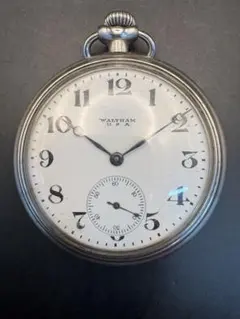 2026年最新】WALTHAM 文字盤カラー：ホワイト メンズ 懐中時計の人気