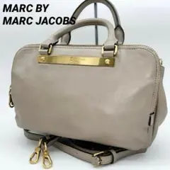 美品 MARC BY MARC JACOBS 3wayバッグ グレージュ A4 - メルカリ