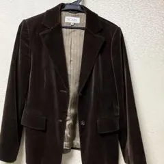 SCAPA ダークブラウン テーラードジャケット