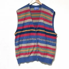 希少Vintage 80s Pendleton ニットベスト USA製 XL