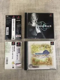 PS パラサイトイヴ2 聖剣伝説レジェンドオブマナ 帯付き