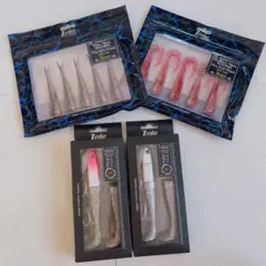 新品ZeakeS-GRAVITYPIN-TAILWORM3inchまとめ売りのサムネイル