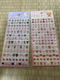 プッチもちシール　2枚セット