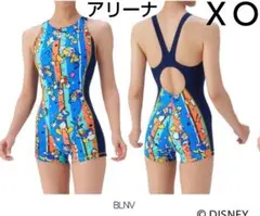 アリーナ ディズニー レディース 競泳水着 練習用 ミドルレッグ ＸＯ