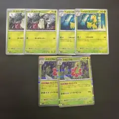 ポケモンカード　チコリータ　ベイリーフ　メガニウム　進化ライン