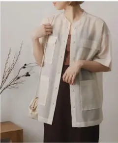 【新品】SENSE OF PLACE シアーミリタリージャケット