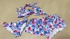 9GH ビキニ 水着 花柄 アールユー FGカップ＆Mショーツのサムネイル