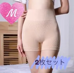 レディース下着　2枚　補正下着　ボクサーパンツ ショーツ ガードル  美尻 下着