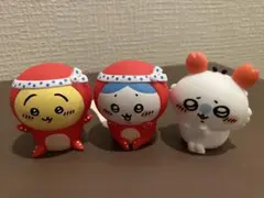 【3点セット】タコうさぎ、タコハチワレ、カニモモンガ