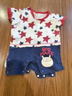 BOB MART 星柄ロンパース 70