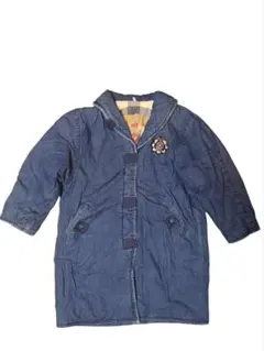 90's emporioarmani デニムカバーオール　ショールカラーのサムネイル