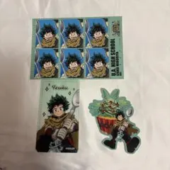 僕のヒーローアカデミア 緑谷出久 ステッカー カードセット