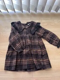 JUMELLE for kids チェック柄ワンピース