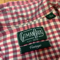 GITMAN BROTHERS vintage B.D Shirt USA