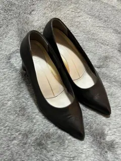 美品 fitfitフィットフィット パンプス 23 ビジネス　冠婚葬祭