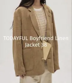 TODAYFUL Boyfriend Linen Jacket 38のサムネイル