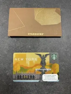 Starbucks New York カード