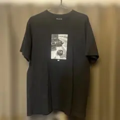 HUF ブラック Tシャツ 写真プリント