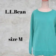 ◎　L.L.Bean　エルエルビーン　カットソー　M　グリーンのサムネイル