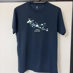 モンベル　東京 Tシャツ XS ネイビー　ポリエステル100%のサムネイル
