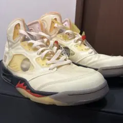 ナイキ　エアジョーダン5 オフホワイト サイズ29 楽天市場】NIKE ナイキ OFF-WHITE X AIR JORDAN 5 RETRO SP TD