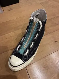 ジッパーユニット3　14cmジッパー　ターコイズ　ハイカットスニーカー用