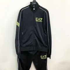 EA7 エンポリオ　アルマーニ　ジャージ　上下　セットアップ　ブラック　Sサイズ