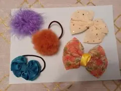 【ヘアアクセサリー】お値下げしました‼️5点セット 単品購入可