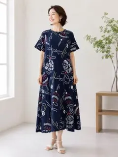 自由区 Class Lounge／定価6万円 バイカラーカシュクールドレス半袖 自由区 Class Lounge／定価6万円 バイカラーカシュクールドレス半袖
