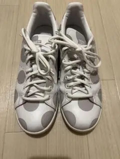 新品未使用✨adidas アディダス スタンスミス シルバー ドットスニーカー 2025年最新】スタンスミス アディダス 水玉の人気アイテム