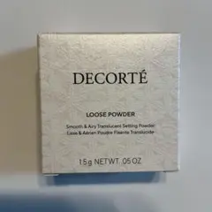 新品DECORTÉ ルースパウダー 00 translucent 1.5g