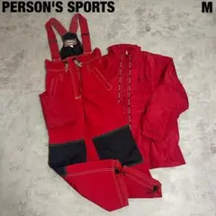 PERSON'S SPORTS スキーウェア スノーボード ウェア Mサイズ 赤