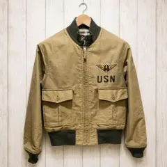 THE REAL McCOY’S 37J1 USN フライトジャケット 40のサムネイル