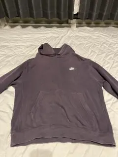 Nike パープル フード付きパーカー