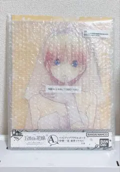 一番くじ　五等分の花嫁　バストアップアクリルボード　原作イラスト　A賞 中野一花