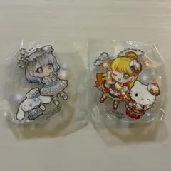 ひみつのアイプリ×サンリオキャラクターズ　アクリルキーホルダー　える　じゅりあ